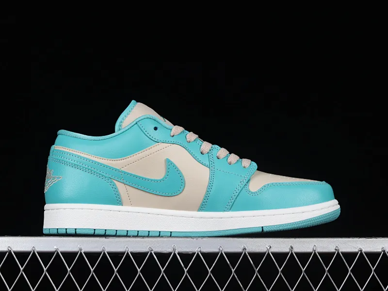 All categories Air Jordan Jordan series basketball shoes Air Jordan 1 Low G version pure original Air Jordan 1 Low AJ1 Joe 1 Tiffany green low-top basketball shoes DC0774-131